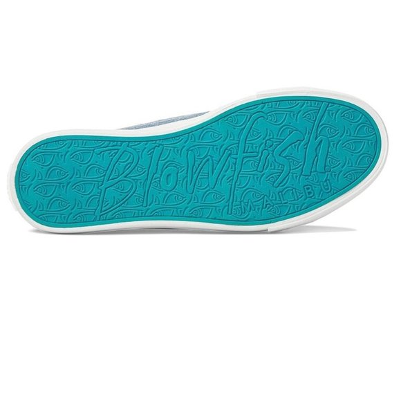 Women's Blowfish SADIE Pull On Sneakers Canvas Size 10 Stonewashed Denim NWT - Picture 4 of 4